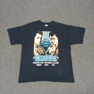 De La Hoya VS Pacquiao The Dream Match Boxer Tshirt