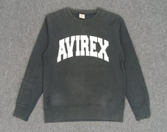 Sudadera Avirex estilo militar Spellout