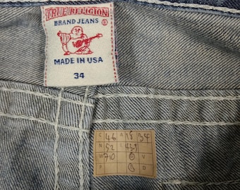 True Religion American Style Bootcut Denim Jeans - Etsy