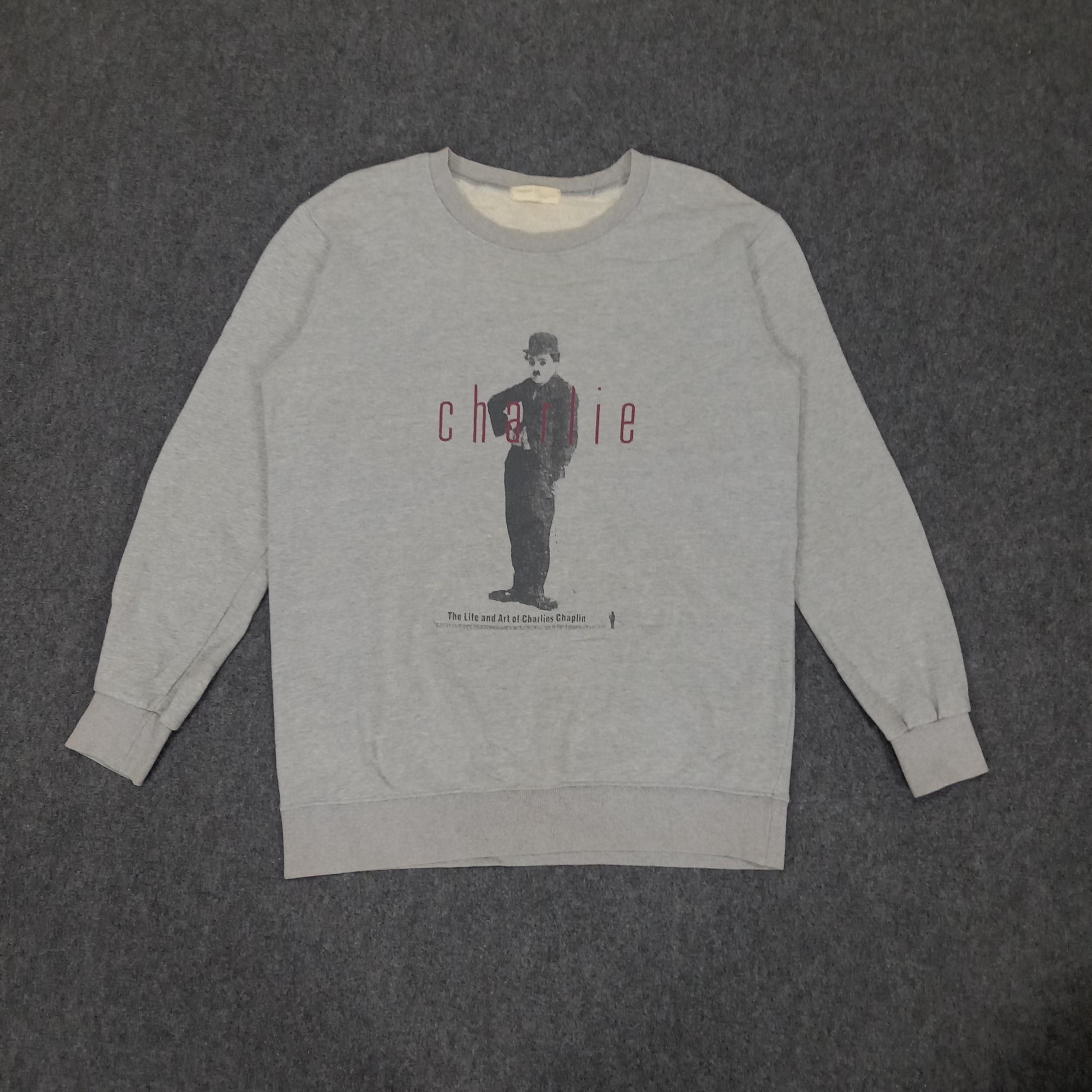Buy Vintage Charlie Chaplin American Comedy Sweatshirt Online in 