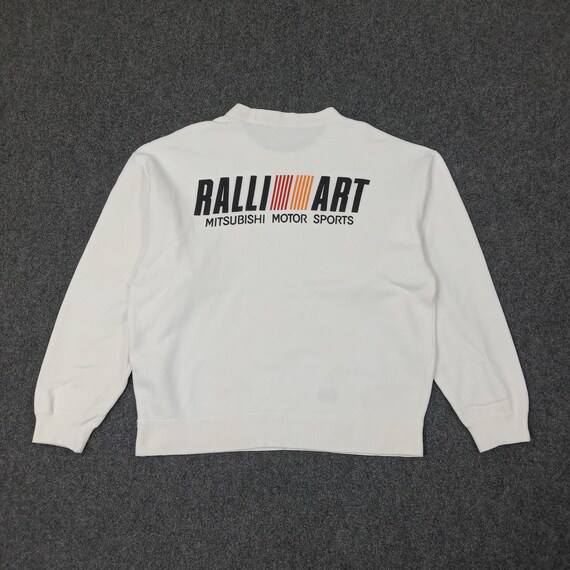ラリーアート 三菱モータースポーツ レーシング スウェットシャツ 
