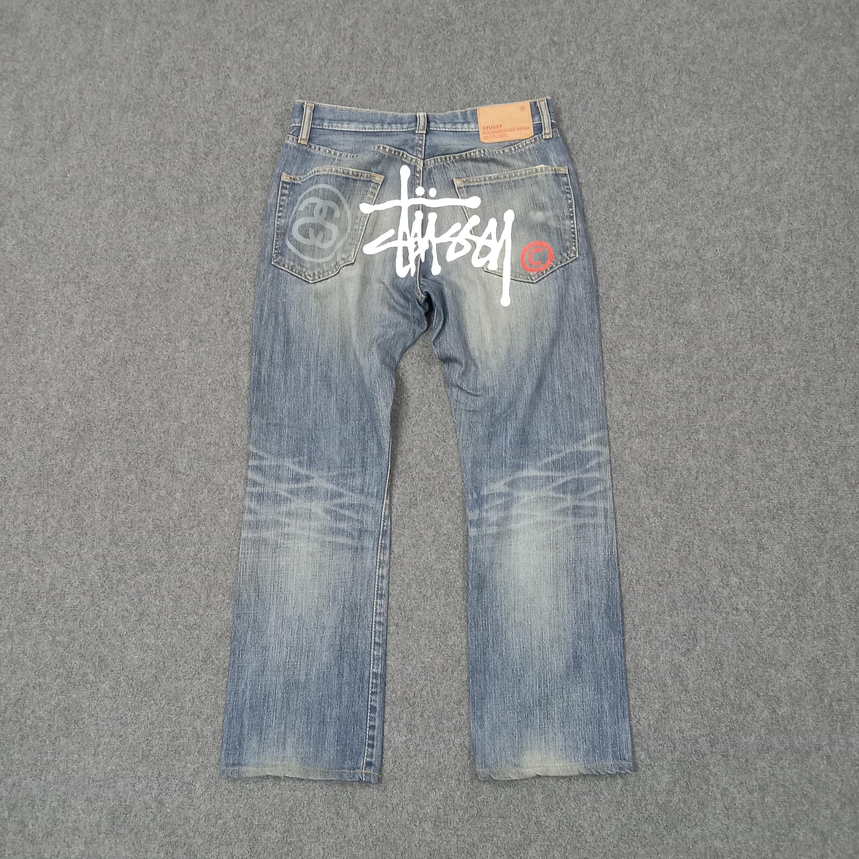 Stussy American Streetwear Denim Jeans - Etsy