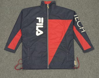 Chaqueta cortavientos estilo Fila Sportswear