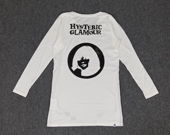Hysteric Glamour Japanese Brand Long Sleeve Tshirt - Etsy