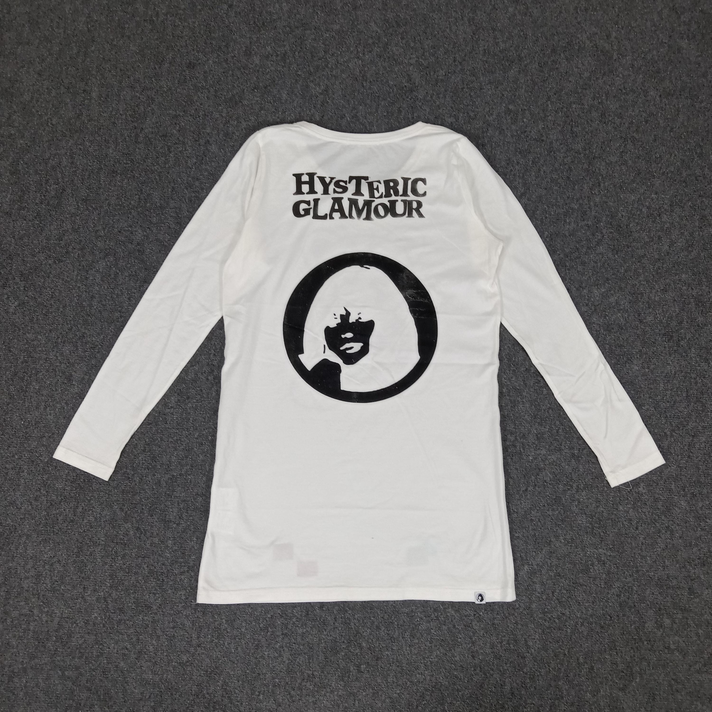 激レア Hysteric Glamour type logo y2k グランジ Hysteric Glamour Japanese Brand Long Sleeve Tshirt - Etsy