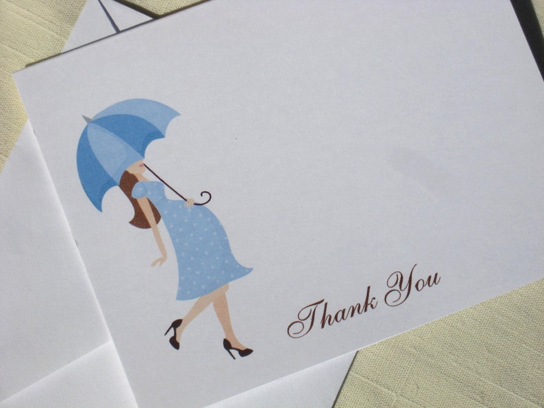 Maternity Note Cards Baby Shower Thank You Notes for Baby