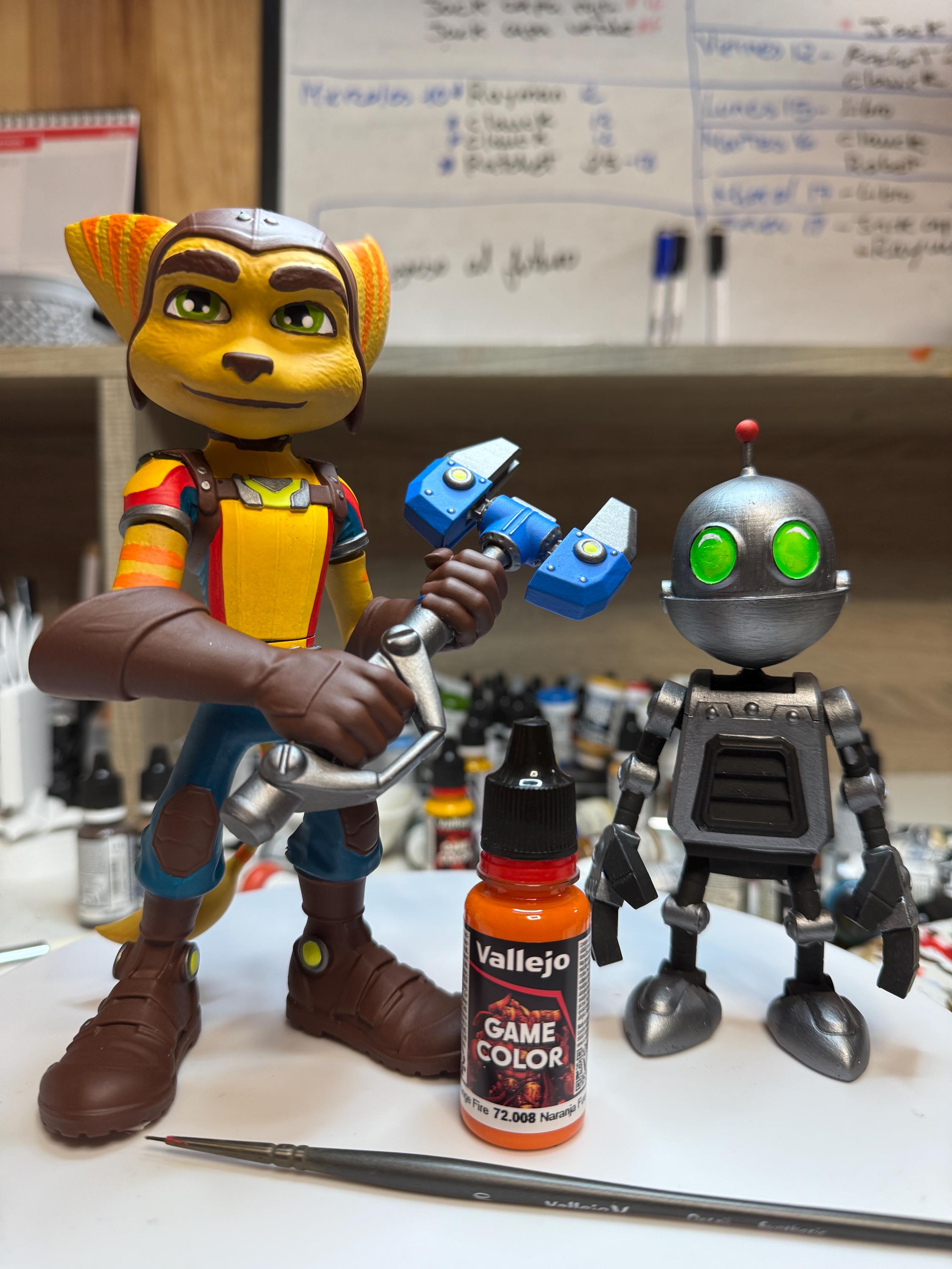 Ratchet and Clank Figure - Etsy