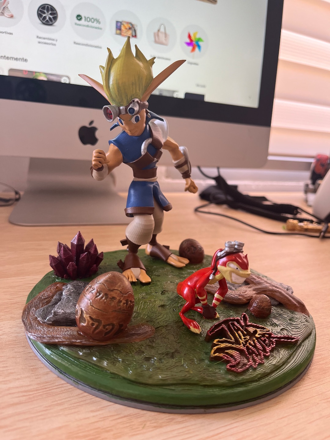 Jak and Daxter Figure **HAND PAINTED** - Etsy Jak and Daxter Figure **HAND PAINTED** - Etsy