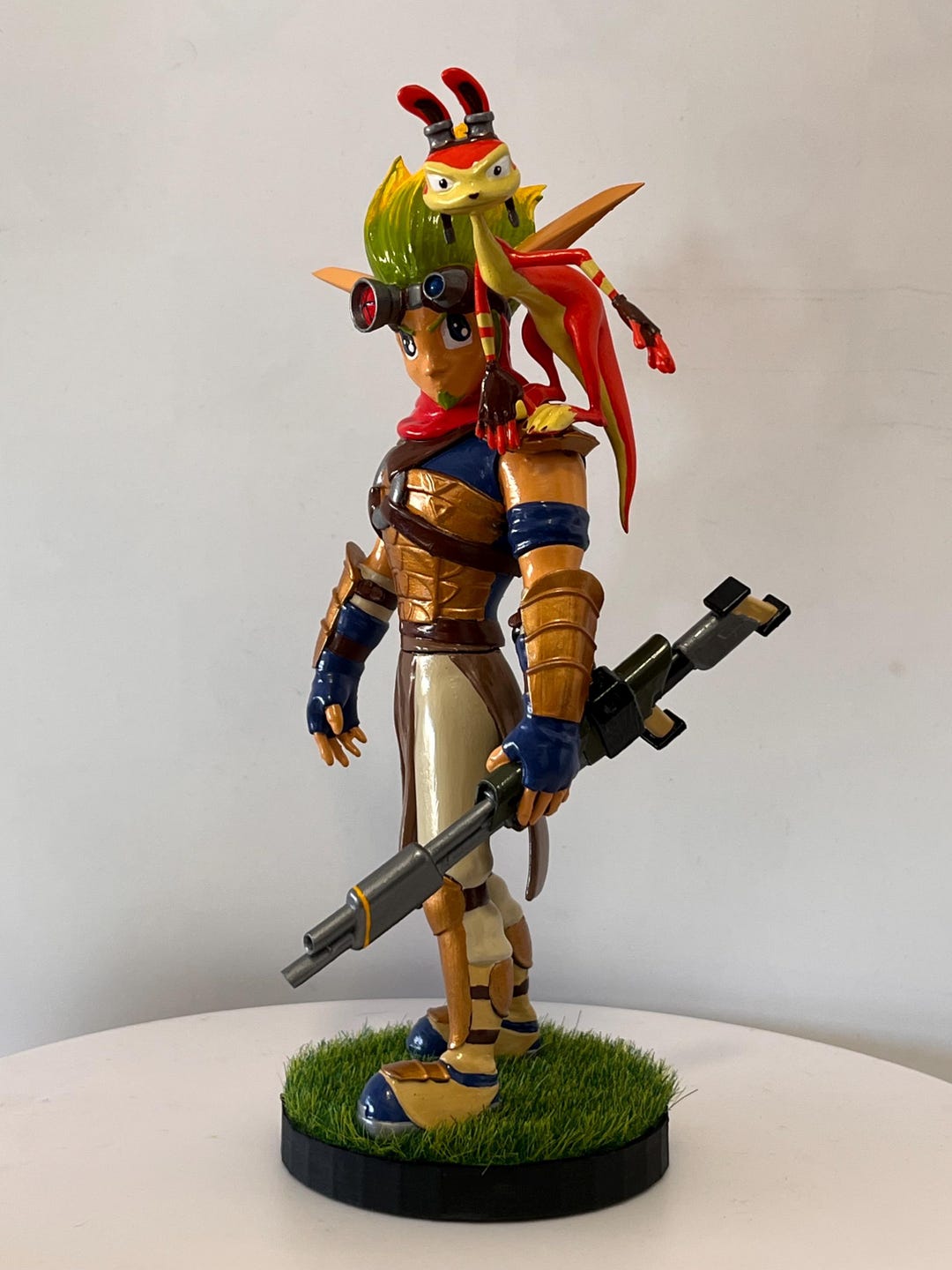 Jak and Daxter Tribute Figure **HAND PAINTED** - Etsy
