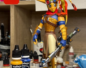 Jak and Daxter Tribute Figure **HAND PAINTED**