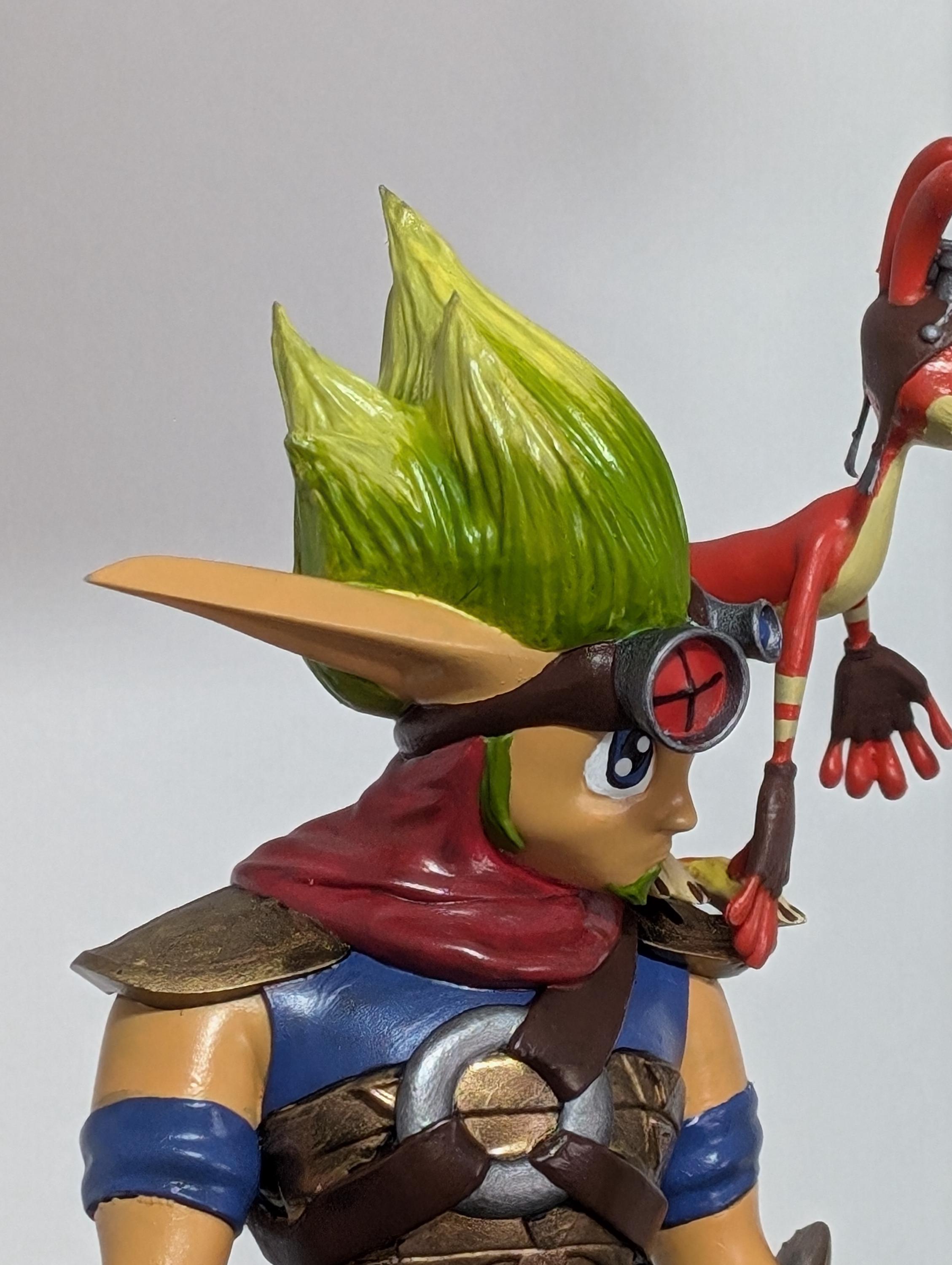 Jak and Daxter Figure **HAND PAINTED** - Etsy