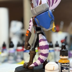 Ratchet and Clank Tribute Figure (RIVET) 20cm tall HAND PAINTED image 9