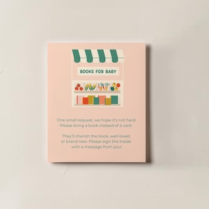 Carte de vœux pour baby shower de <br> Profitez-en ! Modifiable à imprimer et à télécharger | Thème du marché de producteurs