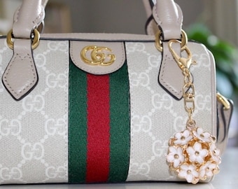 Hydrangea Bloom Bag Charm
