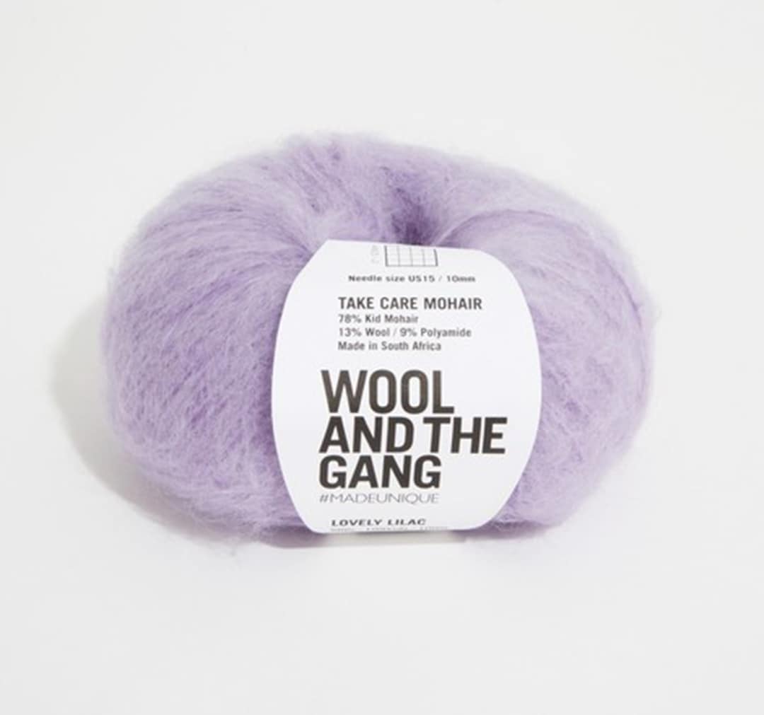 Wool and the Gang take Care Mohair Yarn Etsy