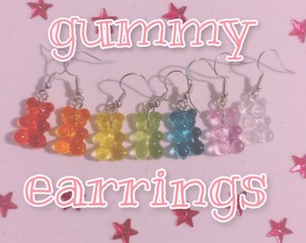 Gummibärchen Ohrringe