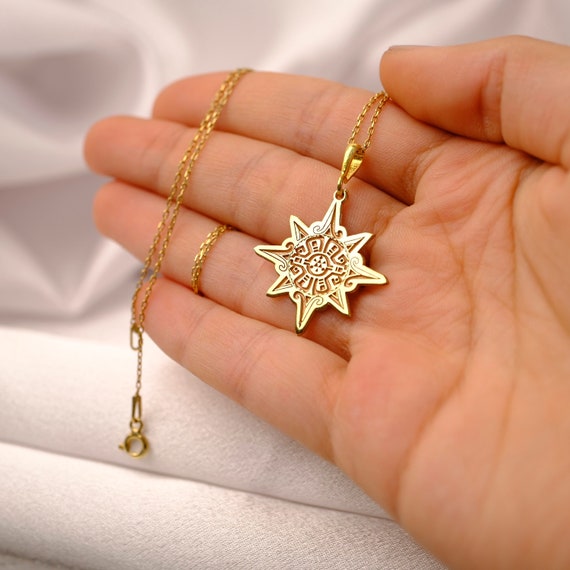 Aztec warrior necklace top