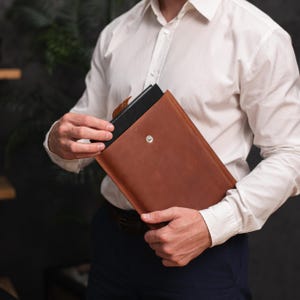 Custodia in pelle per Bibbia, Custodia in pelle per Bibbia per uomo, Custodia grande per Bibbia, Custodia in pelle per Bibbia, Custodia in pelle goffrata per Bibbia