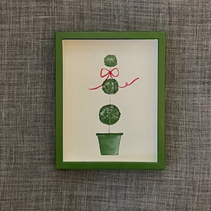 Topiary wall art