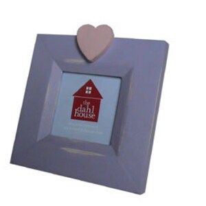 rustic distressed heart frame