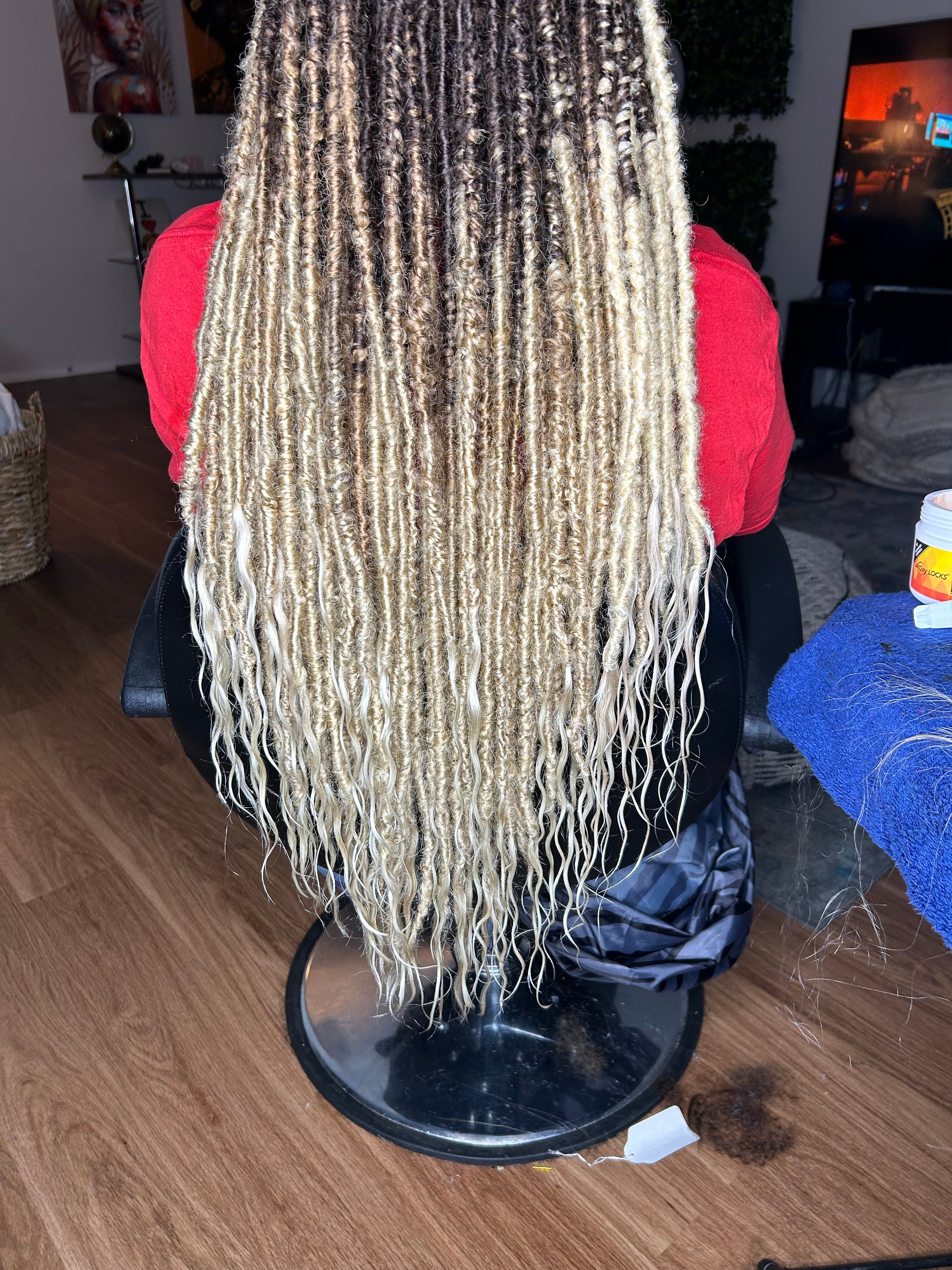 Custom Human Hair Crochet Locs Etsy