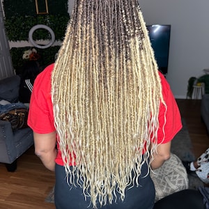 Custom Human Hair Crochet Locs