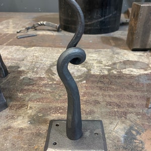 Hand-forged hook, for bananas or plants or whatever image 5