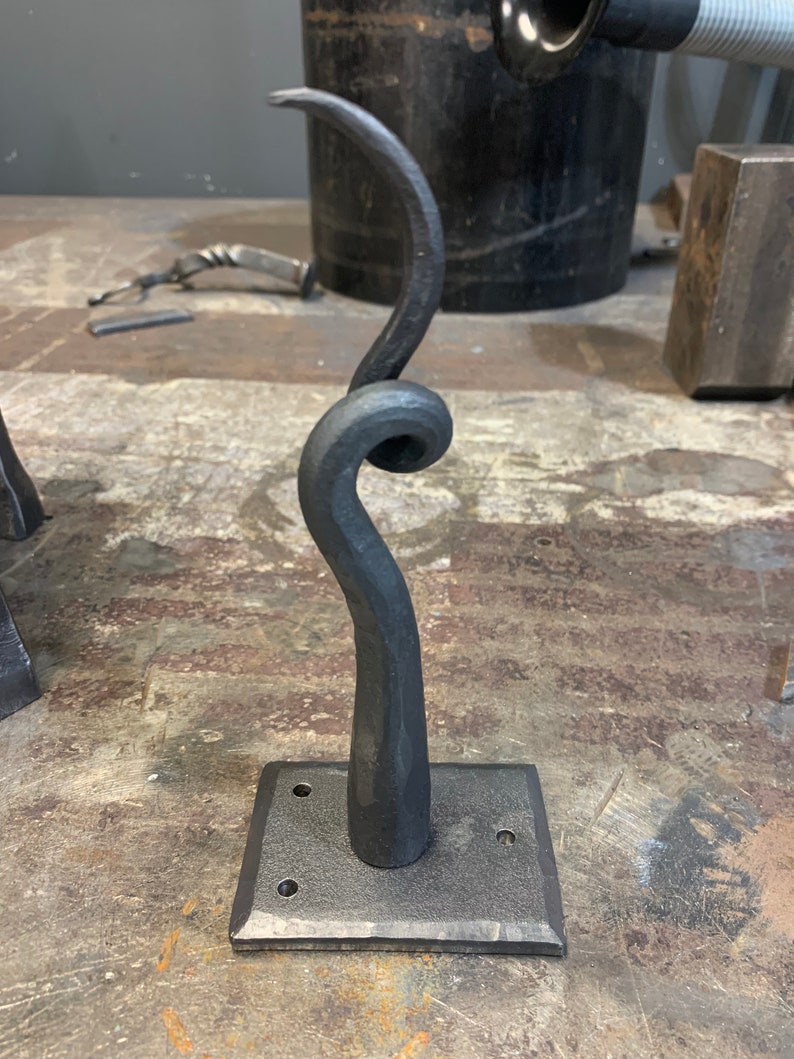 Hand-forged hook, for bananas or plants or whatever image 5