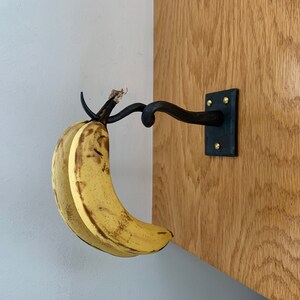 Hand-forged hook, for bananas or plants or whatever image 6