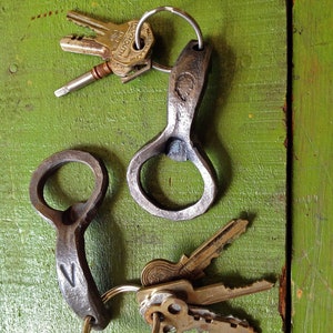 Keychain Beer Bottle Openers Hand-forged by a Blacksmith image 4