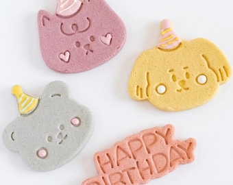 Birthday Party Pet Treats 4 pcs