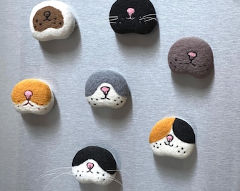 PREORDER Handmade Magnetic Felt Cat Whisker Collector