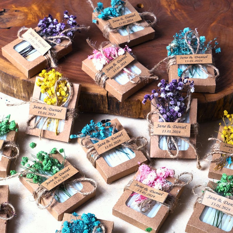 50 PCS Wedding Favors Soaps for Guests in Bulk, Bridal Shower Favors