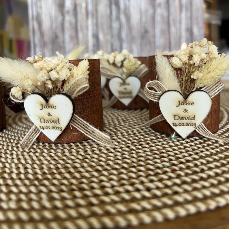 Personalized Candle Wedding Favor, Wedding Favors for Guests in Bulk