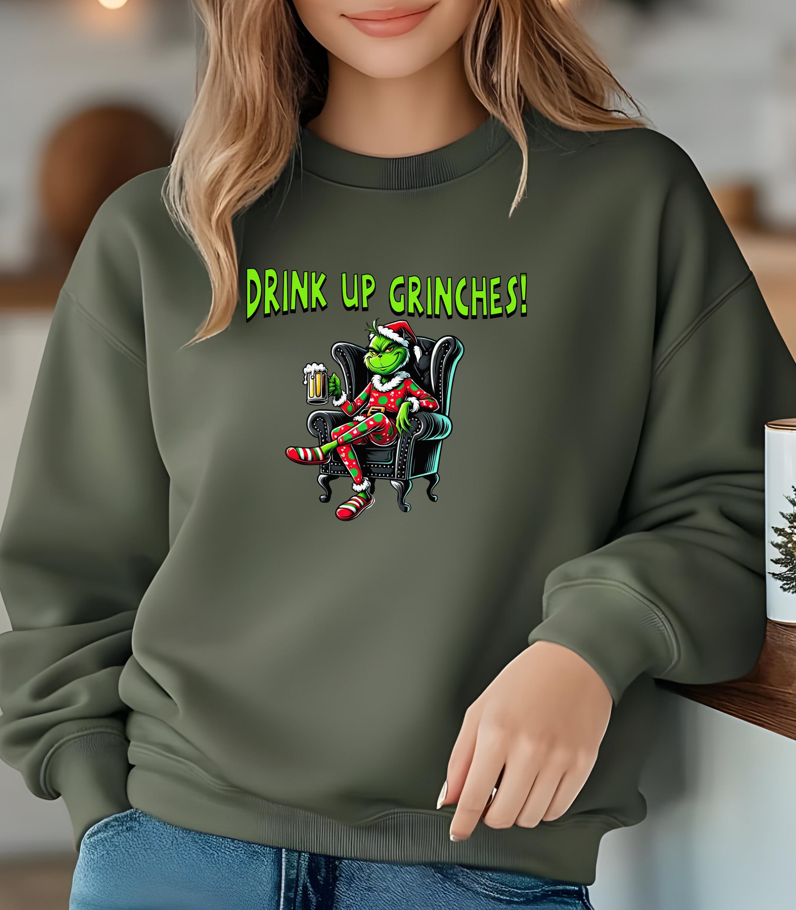 Drink up Grinches Sweater New Zealand