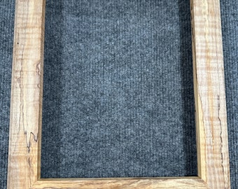 8x10 Spalted Maple Picture Frame SCM3