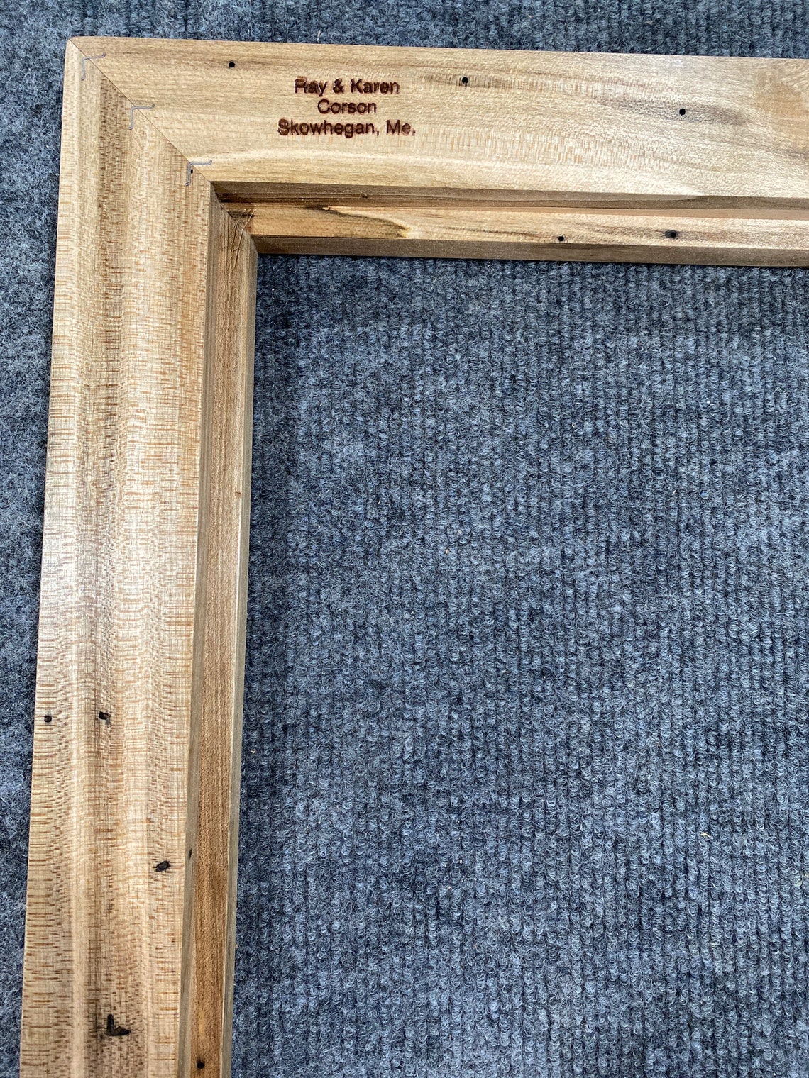 16 X 20 Ambrosia Maple Picture Frame Etsy