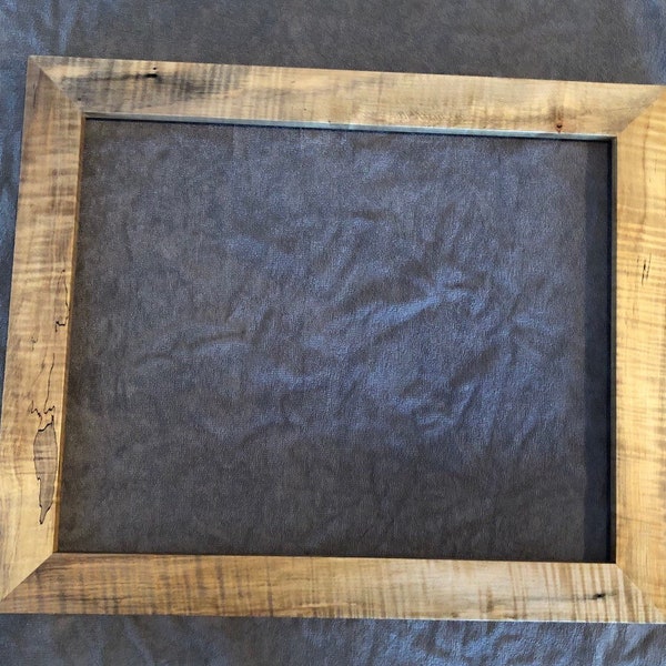 16 X 20  Rustic Spalted Curly Maple Picture Frame 22