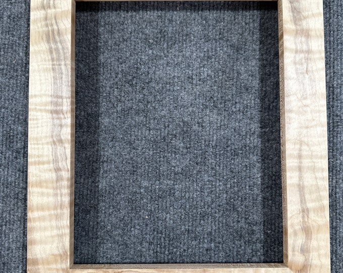 8x10 Curly Maple Picture Frame Etsy