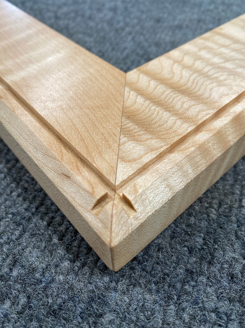 16 X 20 Curly Maple Picture Frame CMM2 Etsy