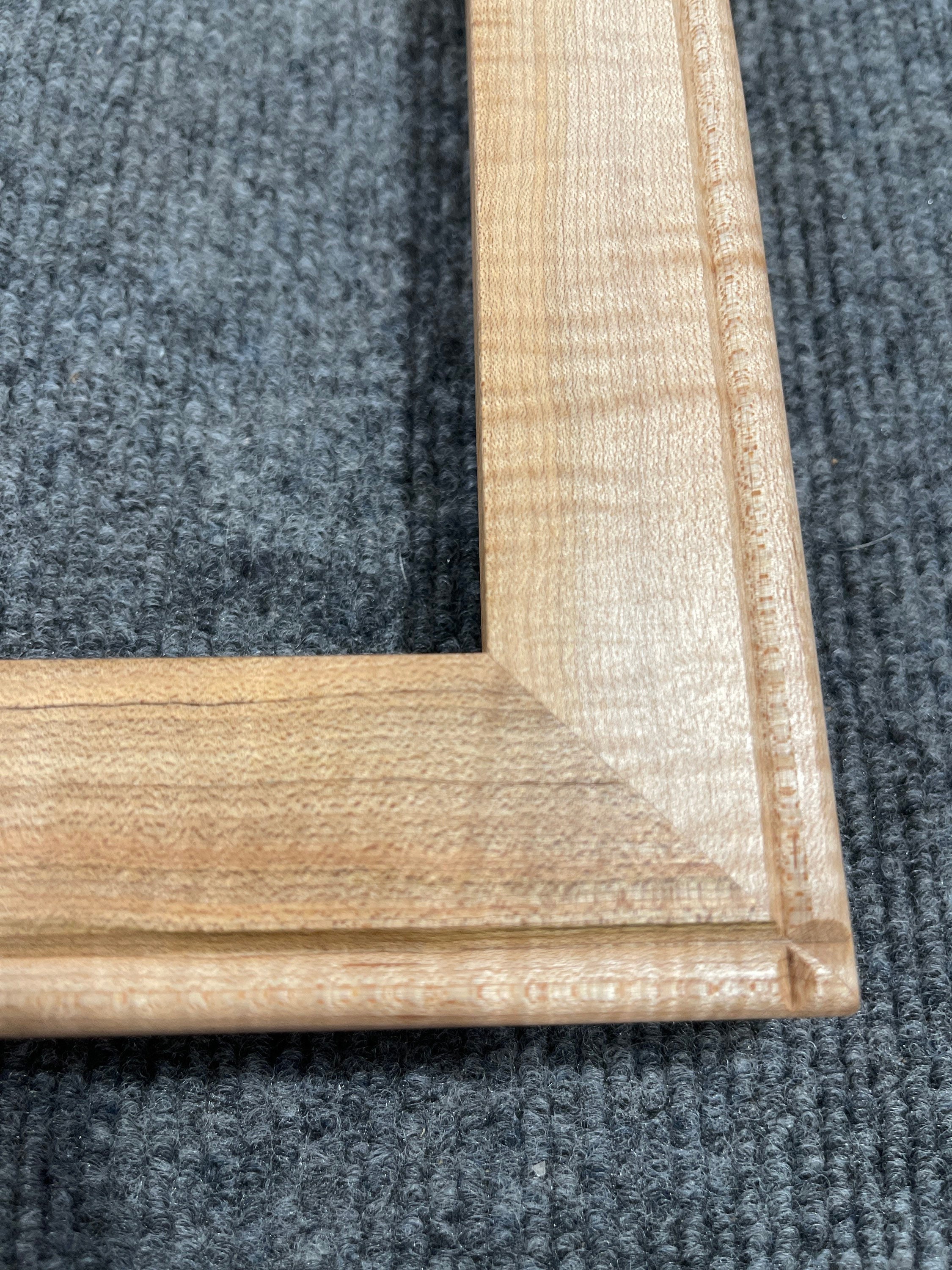 8x10 Curly Maple Picture Frame CM3 Etsy