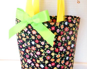 All Over Flowers Girl Purse/Gift Bag/Tote