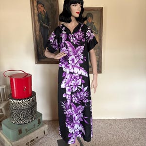 Purple muumuu hotsell