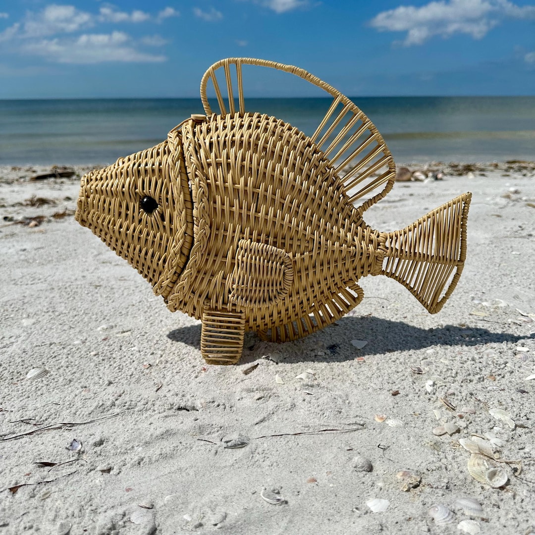 リモージュボックス　フィッシュバスケット　魚　フランス製　ケース　ヴィンテージ リモージュボックスフィッシュバスケット魚フランス製ケースヴィンテージ