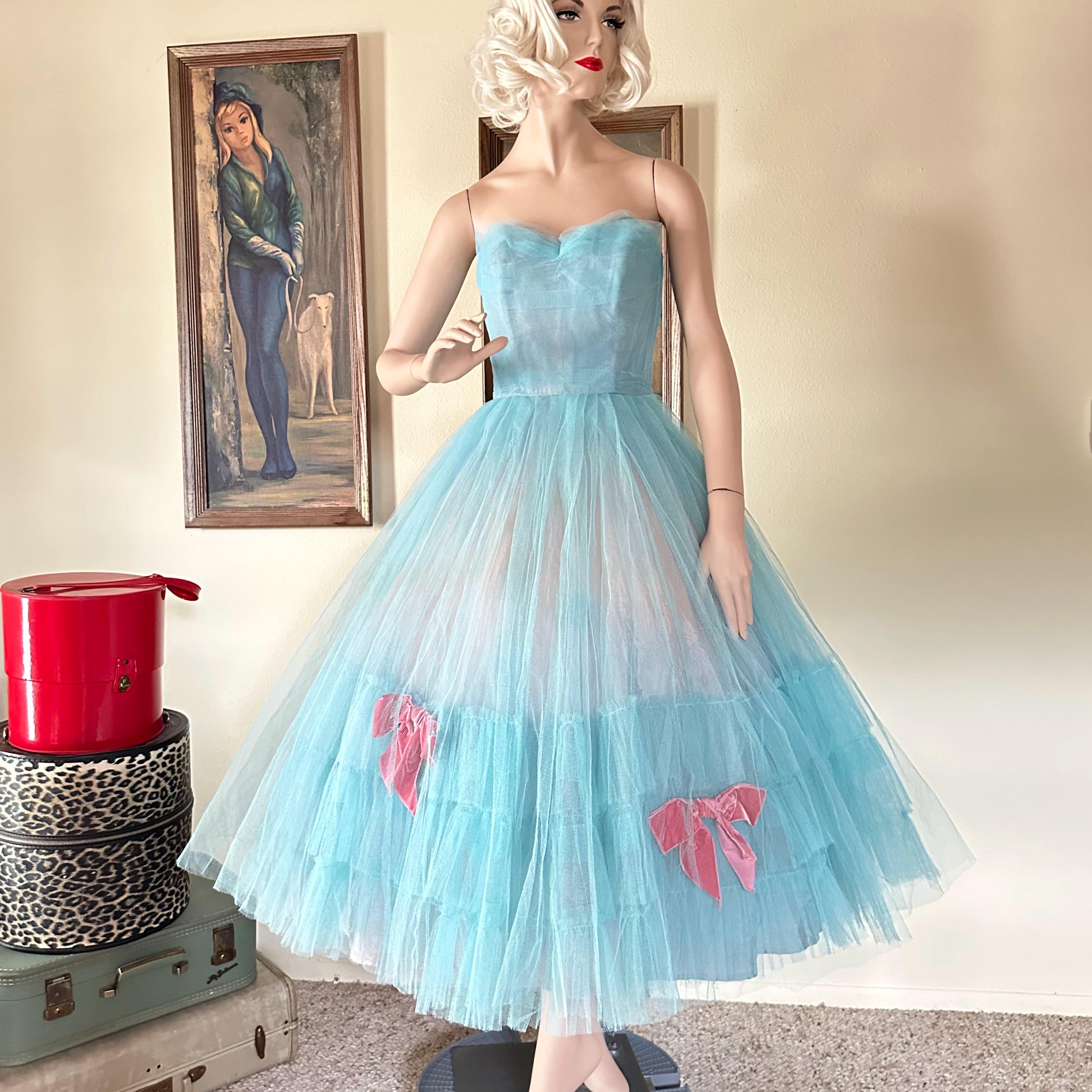 1950s Tulle Dress