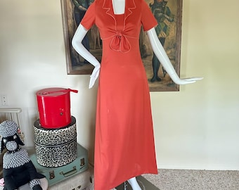 Anthropologie Abel the Label Vivid Dreams Bright Floral Maxi Dress Boho XS  - Etsy