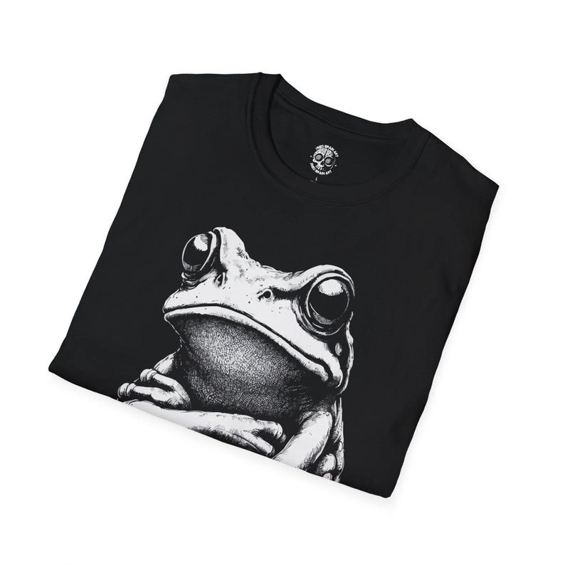 Funny Frog T-Shirt: Sarcastic Toad Tee image 5