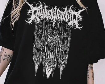 Gothic Cathedral T-shirt: Dark Art Church Tee - Etsy