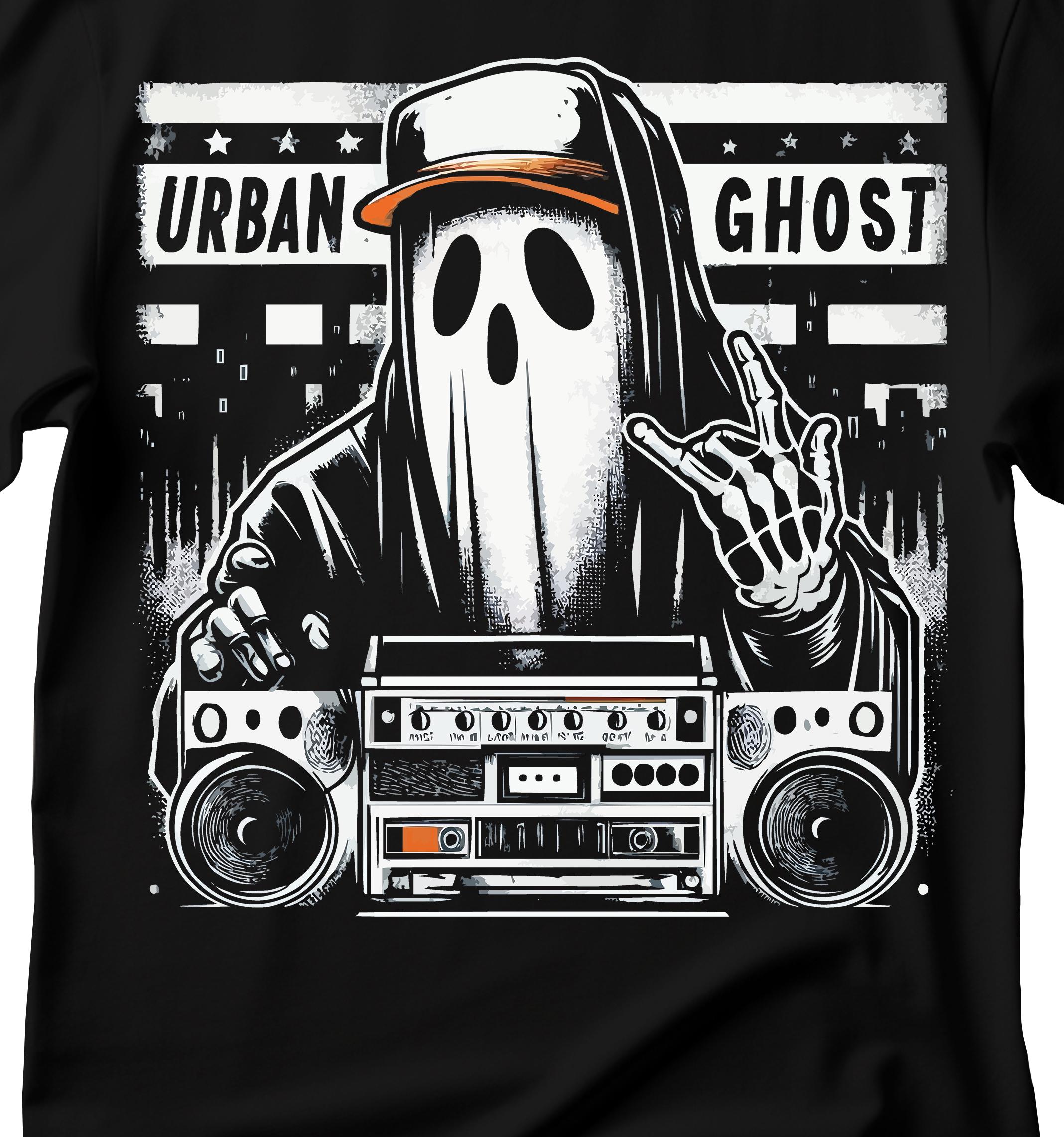 DJ Ghost T-shirt: Halloween Rap Music Tee - Etsy