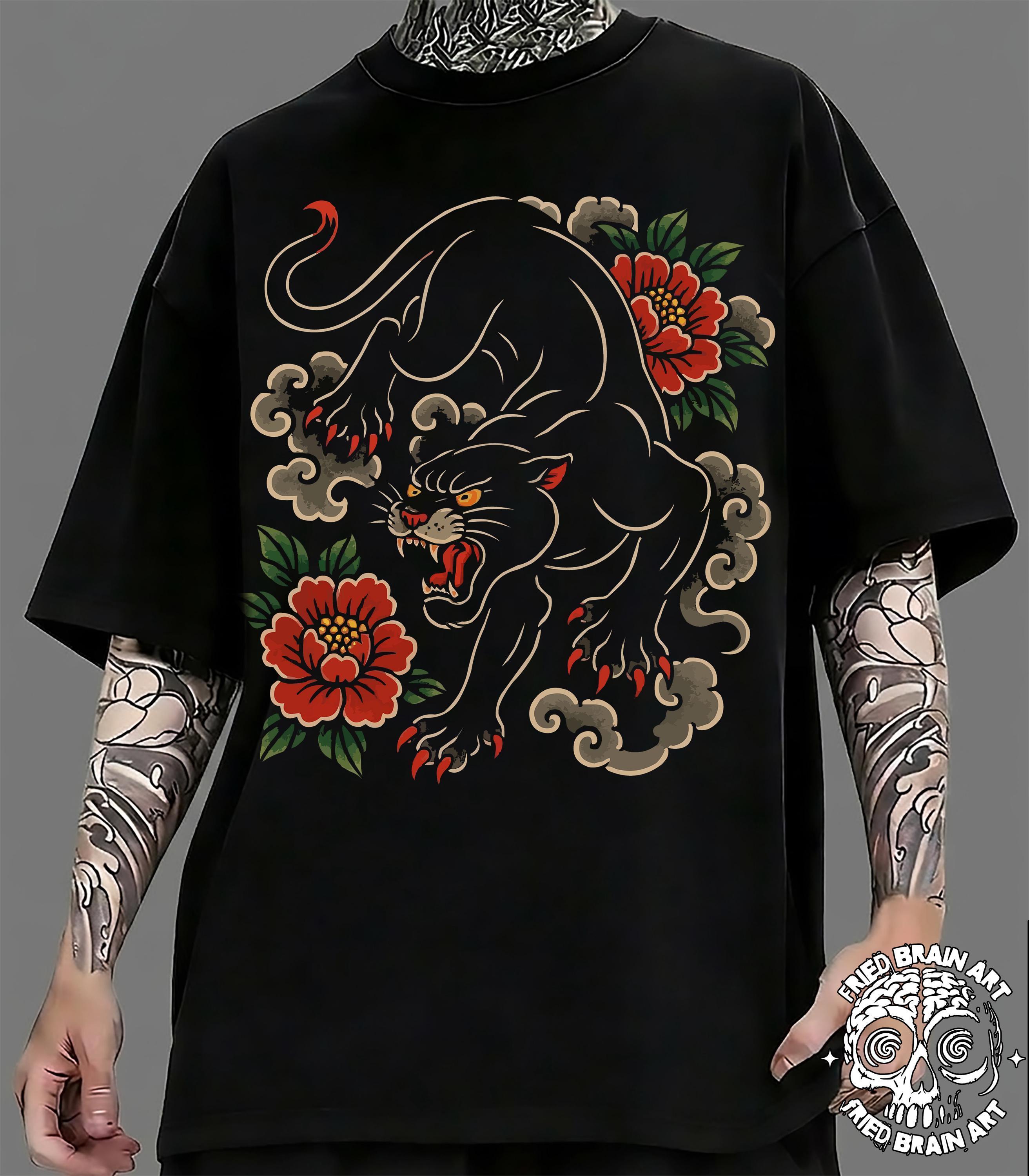 Traditional tattoo shirt - Etsy 日本